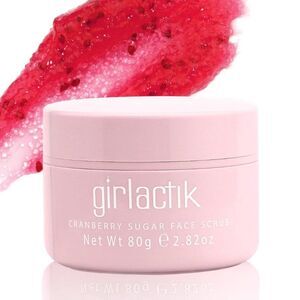 NIB Girlactik Cranberry Sugar Face Scrub